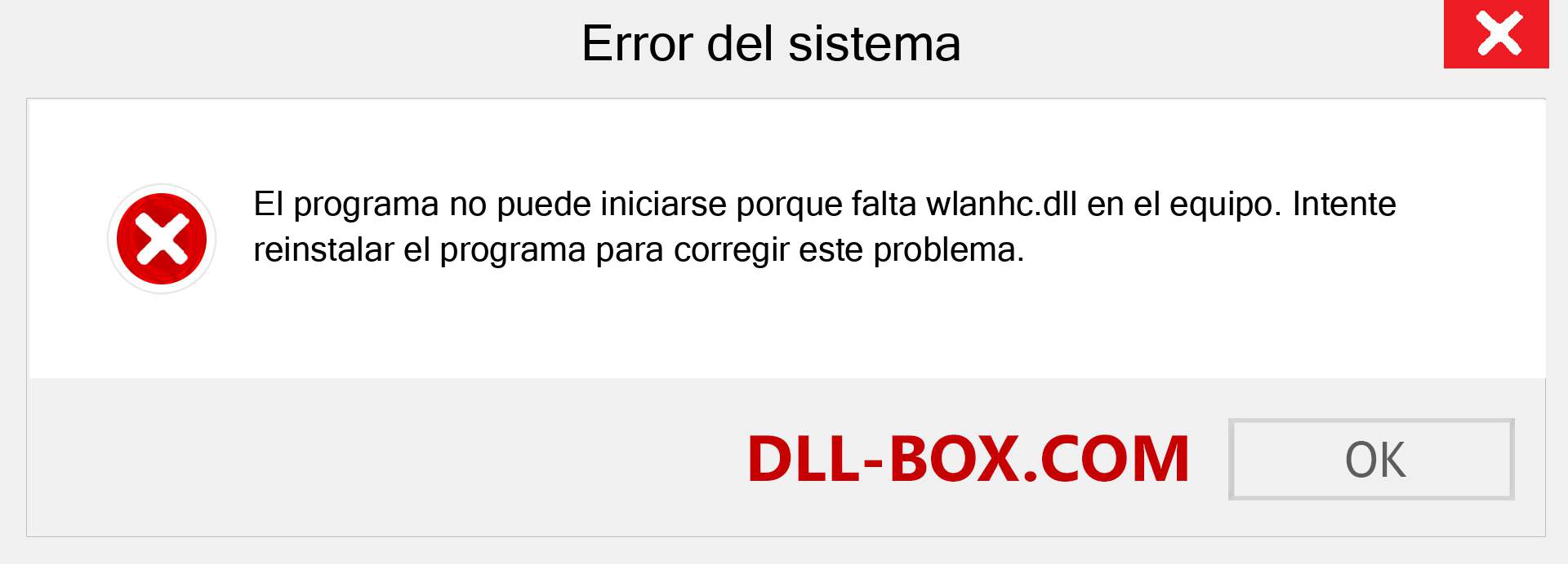 ¿Falta el archivo wlanhc.dll ?. Descargar para Windows 7, 8, 10 - Corregir wlanhc dll Missing Error en Windows, fotos, imágenes